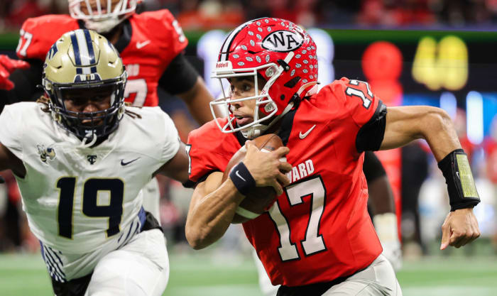 Thomas County Central vs Woodward Academy 6A State Championship - Colin Hubbard - 12-12-2023 - 7612